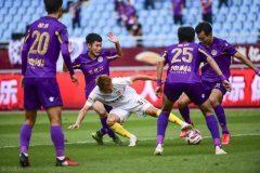 中甲第6轮：黑龙江FC1-1阵长春亚泰，索萨头槌扳平比分